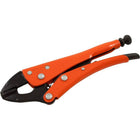 Grip-on 12" Locking Pliers, 2-15/16" Jaw Opening, Groovy Grip-Jaw opening (inches): 2-15/16"