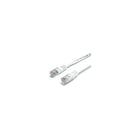 StarTech M45PATCH3WH 3' Cat 5e Molded Patch Cable, White-Dual RJ-45 Male connectors ensure seamless connectivity