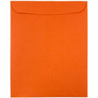 JAM Paper Open End Catalog Coloured Envelopes - 9" x 12" - Orange Recycled - 50 Pack -Colour: Orange