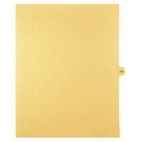 Mark Maker Legal Tabs - Letter Size - Buff - 1/15th cut - 25 tabs per package - 5 packages Pack - Number 128-Buff SingleTabs