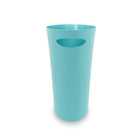 Umbra Skinny Can - Surf Blue-Despite its slender shape, this polypropylene bin has a capacity of 7.5L and sports a handle for easy transport