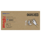 WypAll - Chiffons de restauration Critical Clean - Pliés en quatre - Blanc-200 feuilles/boîte, 1 boîte Chiffons de restauration WypAll Critical Clean /caisse, 200 feuilles/caisse