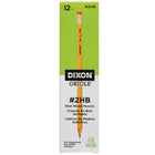 Dixon Oriole Wood-Cased Pencils - Soft - #2 HB - Yellow - 12 Pack-Pre-sharpened wood-cased pencil