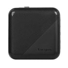 Targus 100W GaN USB-C/USB-A Wall Charger - Black-4 foldable US plugs included for easy transport (works in over 140 countries in Americas, Europe, Asia, and Australia)
