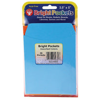 Hygloss Library Pockets 3.5" x 4.875" Non-Adhesive, 180 Pack-Great for books, bulletin boards, libraries, games and much more
