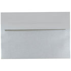 JAM Paper A8 Invitation Envelopes, 5.5 x 8.125, Stardream Metallic Silver, 50 Pack (V018294I)-Silver stardream metallic envelope