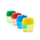 Charles Leonard 2-Hole Pencil Sharpener, 24 Pack (CHL80772)-Light duty