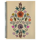 Staples Coil Notebook - 8"W x 10"L - Boho - 80 Ruled Sheets-Coil notebook with perforated pages