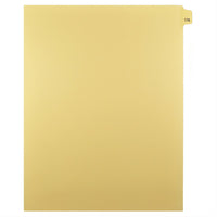 Mark Maker Legal Tabs - Letter Size - Buff - 1/25th cut - 25 tabs per package - 5 packages Pack - Number 176-Buff Single Tabs