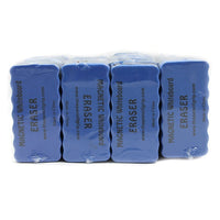 The Pencil Grip Magnectic Blue Whiteboard, 24/Pack (TPG35224)-Magnetic erasers that adhere to whiteboards.