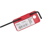 Hex Key Balldrive, L-Style 2.5MM 3.5"L, Hex Key, TX345, 24 Pack-Screwdriver/Hex Key Type: Hex Key