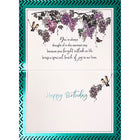 Rosedale Gold 5 1/2" x 8" Greeting Cards/Envelopes - 6 Pack-Printed on premium uncoated card stock