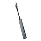 Kopplen USB 3.0 4-in-1 Multi Hub-Supports Windows 7/8/10/Vista/XP and Mac OS systems and is backwards compatible with USB 2.0 and USB 1.1 for versatile use