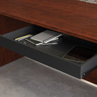 Sauder - 426309 Affirm Pencil Drawer - Black-Large drawer/shelf with metal runners and safety stops features flip-down panel for keyboard/mouse.