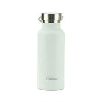Minimal Insulated Flask, 500 mL, White-Holds 17oz / 500ml of your favourite beverage