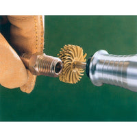 Radial Bristle Discs, Qty/pk, 1, BP088, 10 Pack-Colour - Yellow