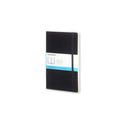 Moleskine Classic Dotted Soft Cover Notebook, Black, 5" x 8.25"-240 pages, 5" x 8.25" Ivory coloured paper