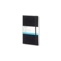 Moleskine Classic Dotted Soft Cover Notebook, Black, 5" x 8.25"-240 pages, 5" x 8.25" Ivory coloured paper
