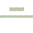 Eureka 37" x 2.25" Deco Trim, A Sharp Bunch Tossed Pattern, 72 Pack-Classroom Decoration