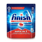 Finish Max-In-1 Auto Dish Tabs, 74 Count-Our Powerball washes away residue for an amazing shine, even in the hardest water conditions.