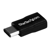 StarTech USB-C to Micro-USB Adapter, M/F, USB 2.0 (USB2CUBADP)-Use your existing Micro-USB cables for charging and syncing your newer USB-C devices