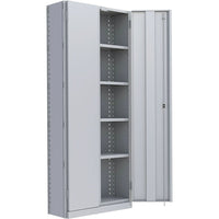 Metalware RK911 Boltless Shelving Unit, 6-Shelves, 36" x 12" x 88", Light Grey-Adjustable shelving system that provides high strength, yet economical storage capacity for your needs