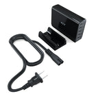 NXT Technologies 5 Port USB Charging Station - Black-Comes in black and made of plastic
