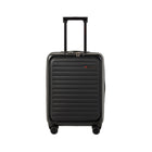Air Canada Compass 19" Hybrid Carry On Luggage -  Black-Lightweight, durable polycarbonate construction