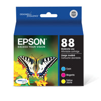 Epson 88 Ink Cartridge Combo Pack - Cyan/Magenta/Yellow-Better quality than the lab