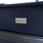 Bugatti Nashville 25.25" Hybrid Hardside/Softside Spinner Check-in Luggage - Navy-Zipper-release expansion system (20% more packing space)