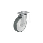 Blickle Polyurethane Caster, Wheel Diameter: 4" (101.6 Mm), Caster Type: Swivel (LK-POTH 100R-1)-Wheel Diameter: 4" (101.6 mm)
