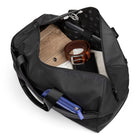 Bugatti Reborn Collection Convertible Duffle Bag - Black (DUF2230BU-BLACK)-Black recycled water-repellent polyester