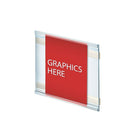 Azar Displays Adhesive-Back Nameplate, 8.5" x 6", 10 Pack (199621)-Made from Styrolux/PVC