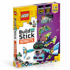 LEGO Books Build and Stick: Robots - 52 Pieces-52 pieces