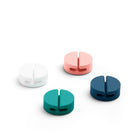 Poppin Modern Cable Catches - Assorted Colours-Simply peel and stick on any smooth surface