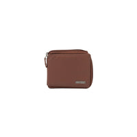 Champs Black Label Leather RFID Zip-Around Wallet, Tan-RFID blocking wallet in Gift box