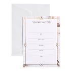 Mara-Mi Invitations - 5" x 7" - Marble - 20 Pack-Invitations