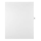 Mark Maker Legal Exhibit Index Tab White Single Tabs, 1/15th Cut, Letter Size, No Holes, Number 82, 25 Pack-White Single Tabs, 1/15th Cut