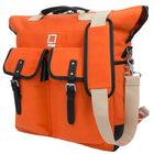 Lencca Phlox 15" Laptop Hybrid Bag - Limit Edition - Orange-Top Handle. Backpack. Messenger.
