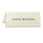 St. James Place Cards - 1-3/4 x 4-1/4" - Ivory - Laser/Inkjet Printable - Traditional Emboss - 60 Pack-Premium 47 lb bond paper, simple yet elegant