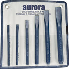Aurora Tools 6-Piece Cold Chisel Set-Individually forged from high quality alloy steel