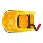 Rubbermaid Wavebrake 26/35 Quart Bucket and Downpress Wringer Combo - Yellow-20.31" L x 16.44" W x 21.63" H