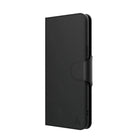 AXS LUXFolio+ Magnetic Vegan Leather Folio Case for Apple iPhone 12/12 Pro - Black-Slim protective folio case which has convenient card slots at the back