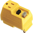 Lind Equipment GFCI Outlet Adaptors w/Surge Protection-XB069 includes booted test and reset buttons
