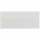 JAM Paper #10 Business Strathmore Envelopes - 4.125" x 9.5" - Bright White Laid - 50 Pack-Colour: Bright White