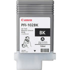 Canon PFI 102BK Dye Black Ink Tank-Dye Black