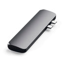 Satechi Type-C Pro Hub with 4K HDMI - Space Grey-4.5" H x 1.1" W x 0.4" D
