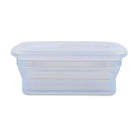 Minimal Silicone Food Storage Container - Clear - 860ml - Set of 2-Freezer, dishwasher, microwave and oven safe