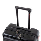 Air Canada Compass 19" Hybrid Carry On Luggage -  Black-Front pocket with secured TSA lock for quick access and security