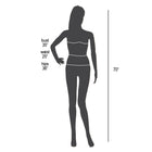 Eddie's "Ida" Realistic Female Mannequin - One Bent Arm (150523-1)-body - polyethylene /  
head - pvc
